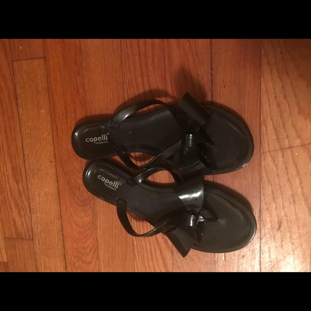 Black sandals
